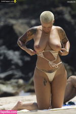 amber rose fap tits boobs nude naked nipples Photo